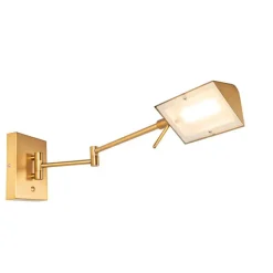 Design Wandleuchte Bronze inkl. LED dimmbar - Notia