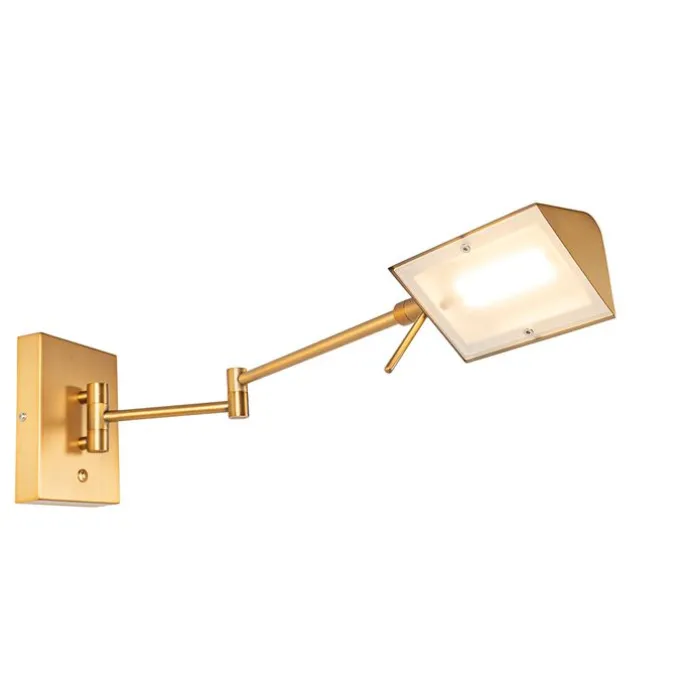 Design Wandleuchte Bronze inkl. LED dimmbar - Notia
