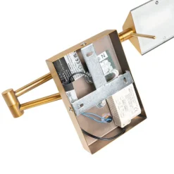 Design Wandleuchte Bronze inkl. LED dimmbar - Notia