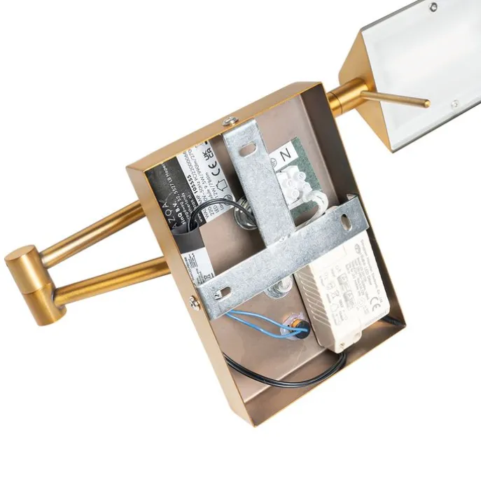 Design Wandleuchte Bronze inkl. LED dimmbar - Notia