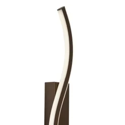 Design Wandleuchte Dunkelbronze 3-Stufen-Dimmbar 2-Licht - Bummy