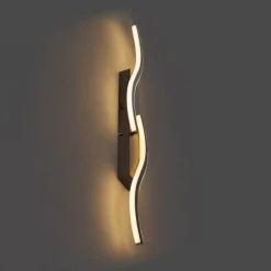 Design Wandleuchte Dunkelbronze 3-Stufen-Dimmbar 2-Licht - Bummy