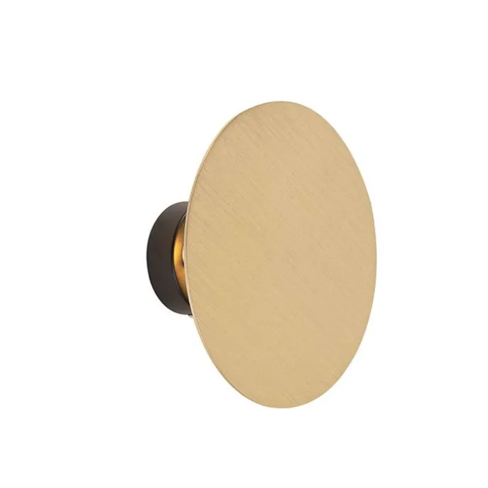 Design Wandleuchte Gold Verstellbar - Pulley