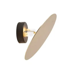 Design Wandleuchte Gold Verstellbar - Pulley
