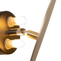 Design Wandleuchte Gold Verstellbar - Pulley