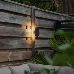 Design Wandleuchte grau 16,5 cm inkl. LED - Skyf