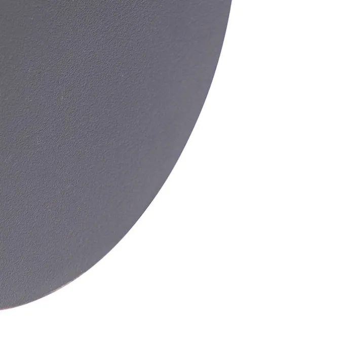 Design Wandleuchte grau 16,5 cm inkl. LED - Skyf