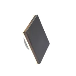 Design Wandleuchte Graualuminium 15 cm inkl. LED 9W - Skyf