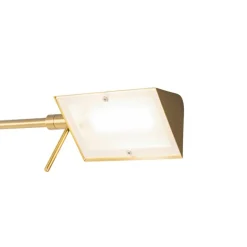 Design Wandleuchte Messing inkl. LED dimmbar - Notia