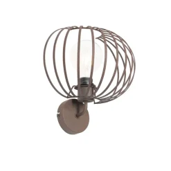 Design Wandleuchte rostbraun 30 cm - Johanna