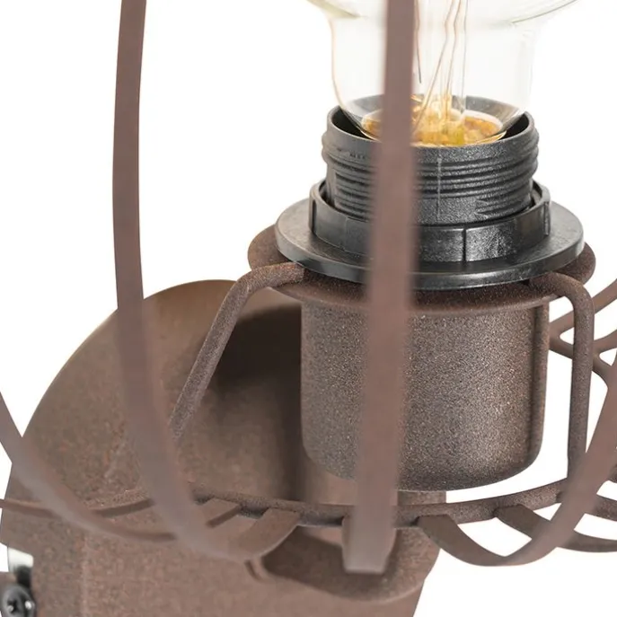 Design Wandleuchte rostbraun 30 cm - Johanna