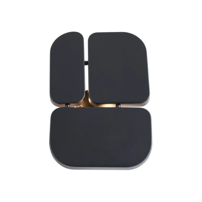 Design Wandleuchte Schwarz 3-flammig - Planes