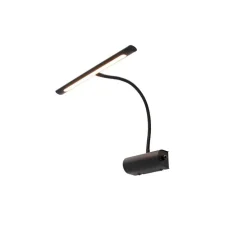 Design Wandleuchte schwarz 32 cm inkl. LED mit Dimmer - Tableau