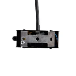 Design Wandleuchte schwarz 32 cm inkl. LED mit Dimmer - Tableau