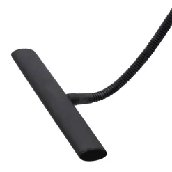 Design Wandleuchte schwarz 18,5 cm inkl. LED mit Dimmer - Tableau