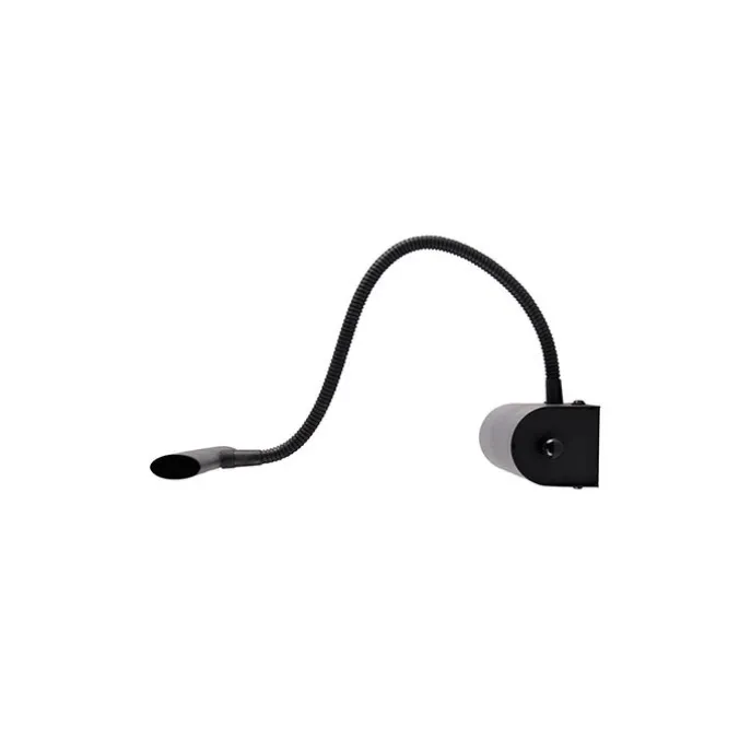 Design Wandleuchte schwarz 18,5 cm inkl. LED mit Dimmer - Tableau