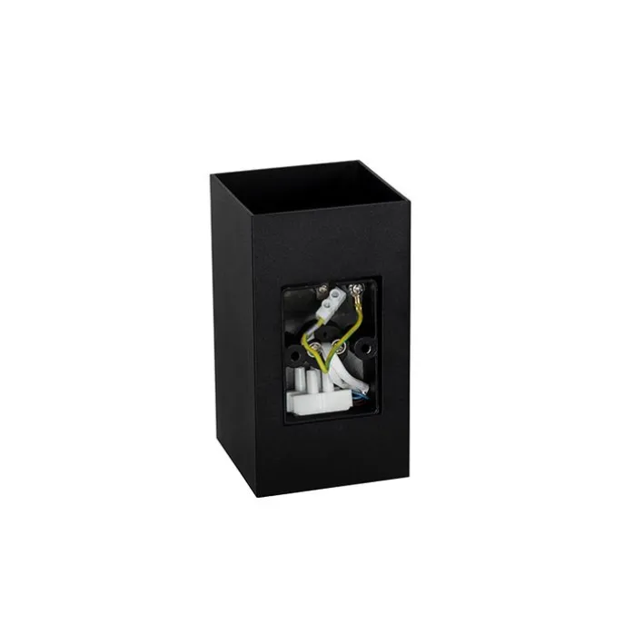Design Wandleuchte schwarzes Quadrat - Sabbir