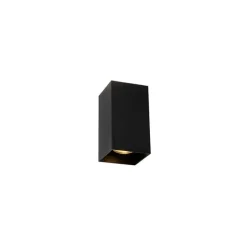 Design Wandleuchte schwarzes Quadrat - Sabbir
