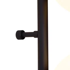 Design Wandleuchte Schwarz mit Mattglas 3-flammig - Vertical