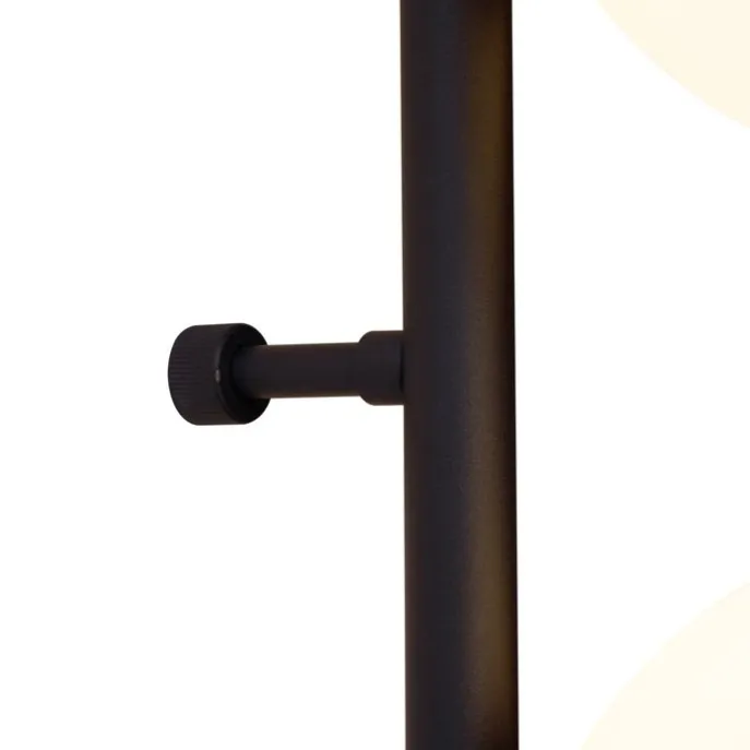 Design Wandleuchte Schwarz mit Mattglas 3-flammig - Vertical