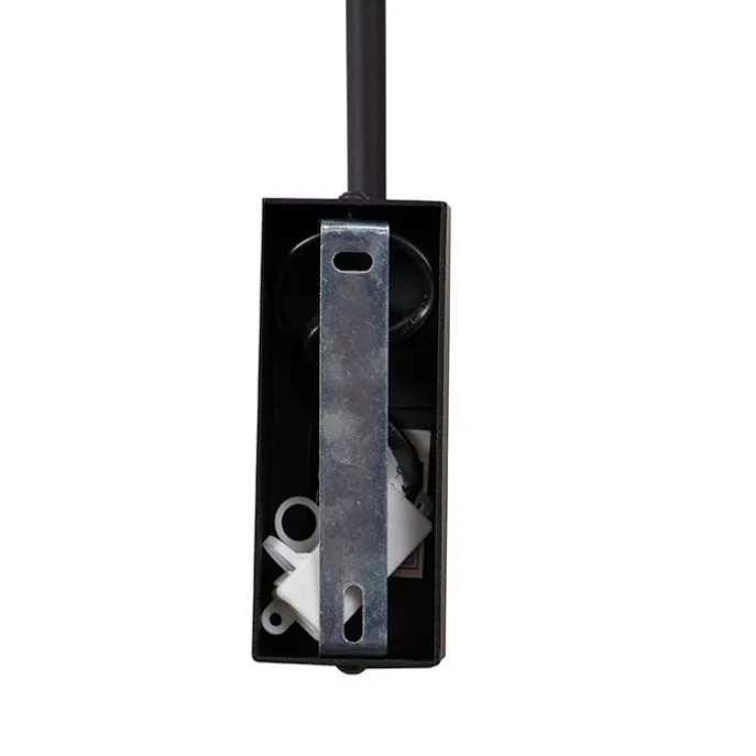 Design Wandleuchte schwarz verstellbar - Luna