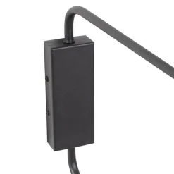 Design Wandleuchte schwarz 2-Licht einstellbar - Lune