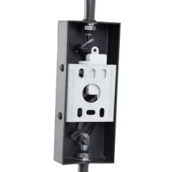 Design Wandleuchte schwarz 2-Licht einstellbar - Lune