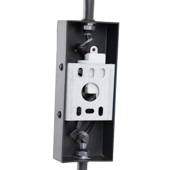 Design Wandleuchte schwarz 2-Licht einstellbar - Lune