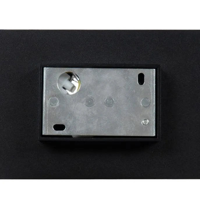 Design Wandleuchte schwarz mit Gold - Alone S.