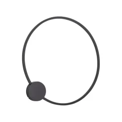 Design Wandleuchte Schwarz 67cm inkl. LED 3-Stufen Dimmbar - Anello