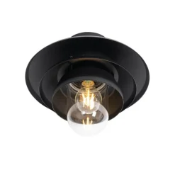 Design-Außen-Deckenleuchte schwarz IP44 - Morty