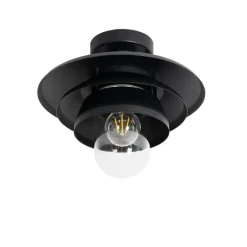 Design-Außen-Deckenleuchte schwarz IP44 - Morty