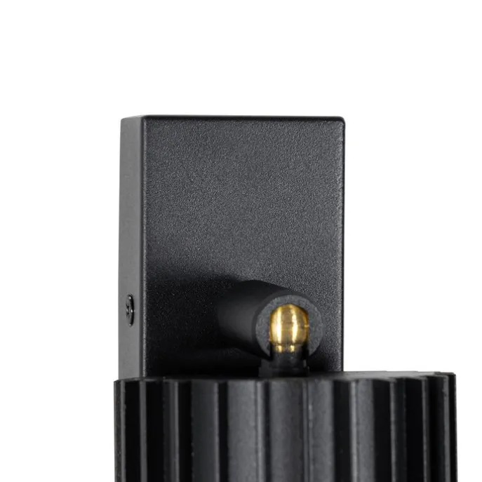 Design-Außen-Deckenstrahler schwarz IP44 - Boris