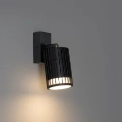 Design-Außen-Deckenstrahler schwarz IP44 - Boris