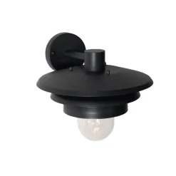 Design-Außenwandleuchte schwarz IP44 - Morty