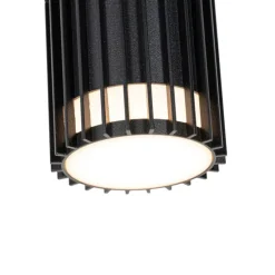 Design-Außenwandleuchte schwarz 2-Licht IP44 - Boris