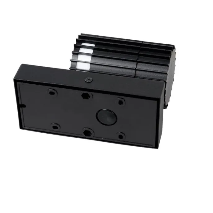 Design-Außenwandleuchte schwarz mit Bewegungssensor IP44 - Boris