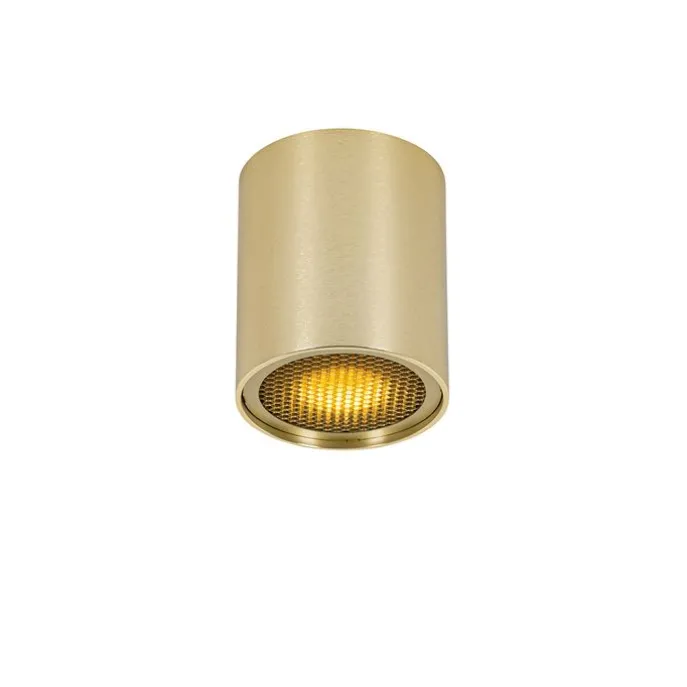 Design-Aufbaustrahler Gold GU10 50mm - Tubo Honey