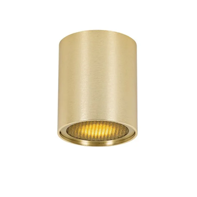 Design-Aufbaustrahler Gold GU10 50mm - Tubo Honey