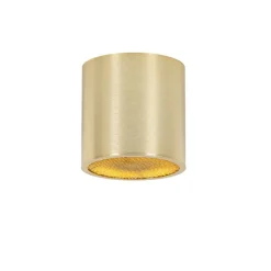 Design-Aufbaustrahler Gold GU10 111mm - Impact Honey