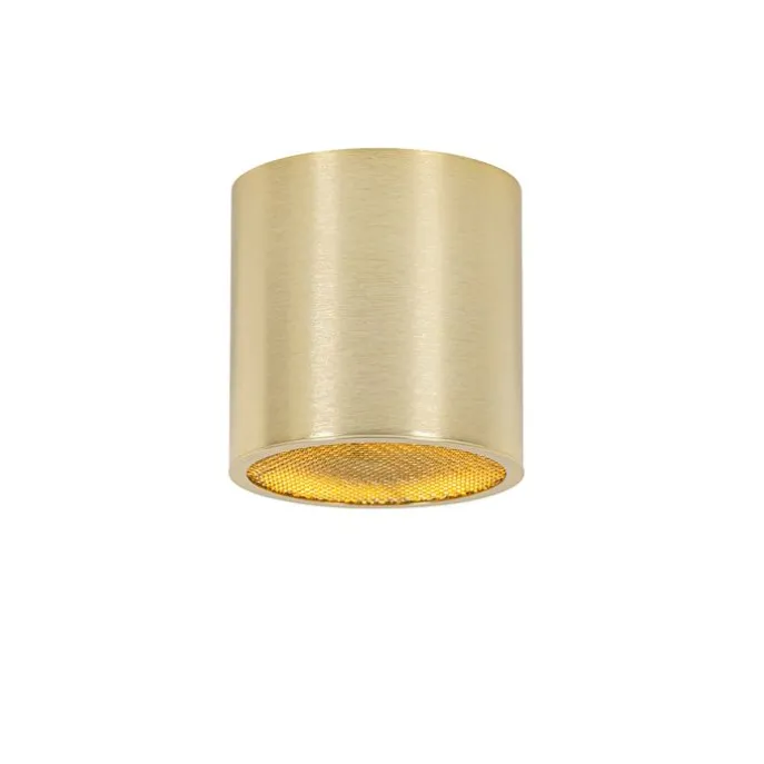 Design-Aufbaustrahler Gold GU10 111mm - Impact Honey