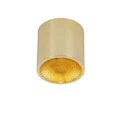 Design-Aufbaustrahler Gold GU10 111mm - Impact Honey