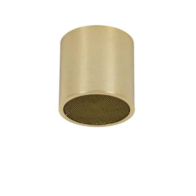 Design-Aufbaustrahler Gold GU10 111mm - Impact Honey