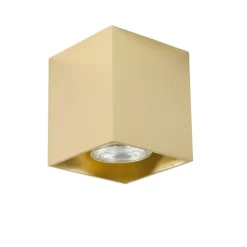Design-Aufbaustrahler Gold GU10 50mm - Qubo