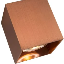Design-Aufbaustrahler Kupfer GU10 50mm - Qubo