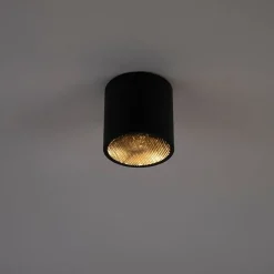 Design-Aufbaustrahler schwarz GU10 111mm - Impact Honey