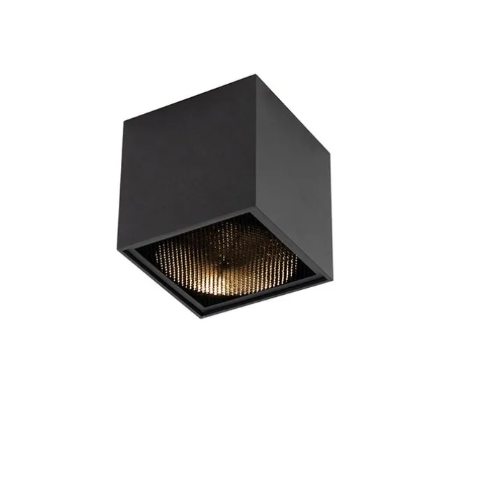 Design-Aufbaustrahler schwarz GU10 111mm - Box Honey