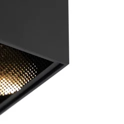 Design-Aufbaustrahler schwarz GU10 111mm - Box Honey