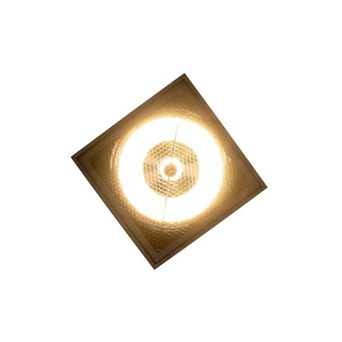 Design-Aufbaustrahler schwarz GU10 111mm - Box Honey