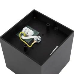 Design-Aufbaustrahler schwarz GU10 111mm - Box Honey